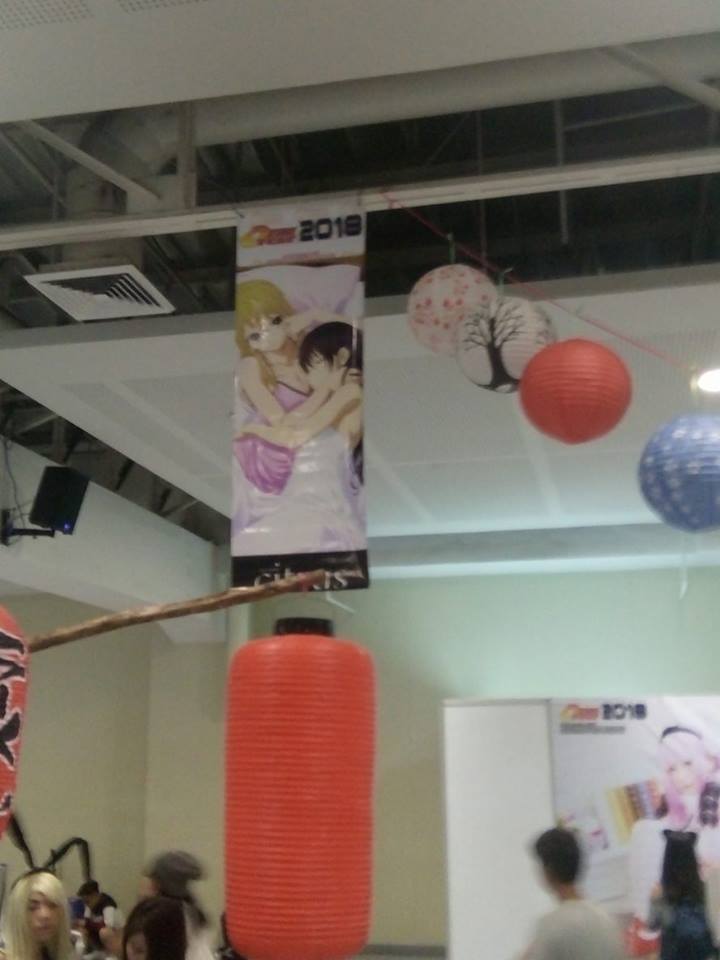 A ‘Citrus’ Anime Tarpaulin was on Display in this year’s Ozine Fest 2018