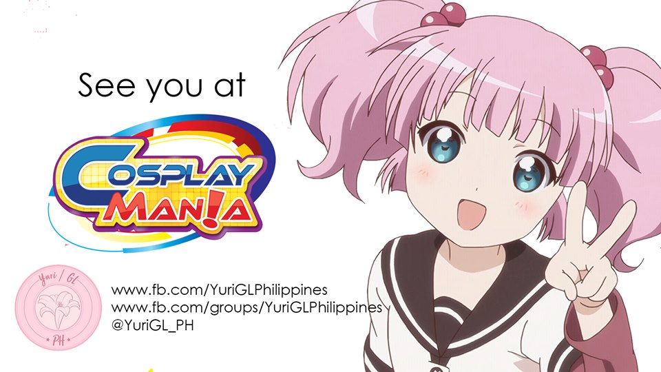 Yuri/GL Philippines will be at Cosplay Mania 2019!